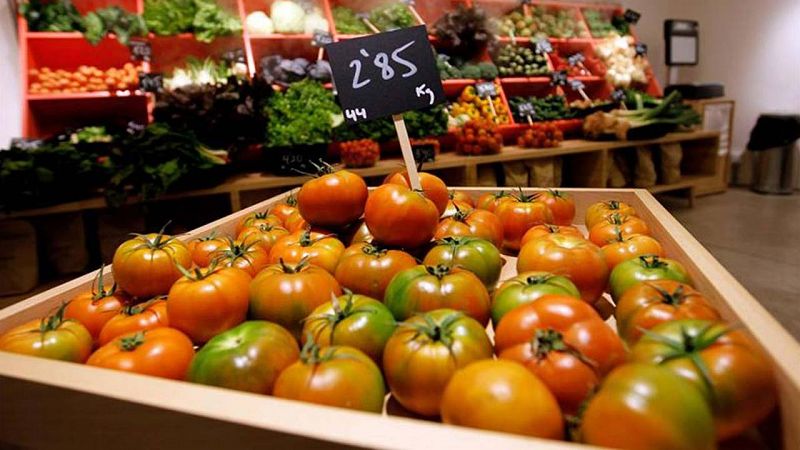 Los precios en la eurozona subieron un 0,2% en noviembre por las alzas en hortalizas, fruta y hostelería