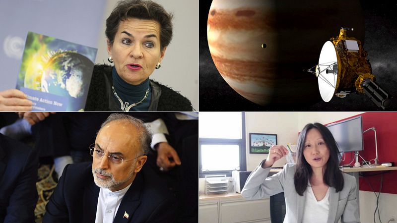 El científico que 'sobrevoló' Plutón y la jefa de la ONU en cambio climático, entre los líderes de la ciencia en 2015