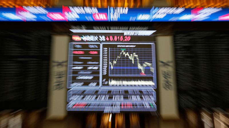 El IBEX 35 sube un 0,9% semanal a pesar de caer este viernes un 1,63%