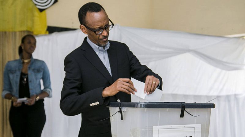 Apoyo aplastante de los ruandeses a que su presidente siga gobernando