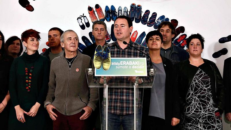 La izquierda abertzale se desploma y EH-Bildu se deja cinco de los siete escaños de Amaiur