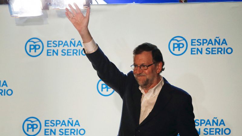 Rajoy: "Voy a intentar formar gobierno"