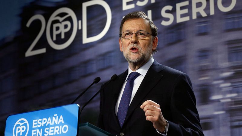 Rajoy alerta sobre el riesgo de un periodo de "parálisis y bloqueo" y hablará con los partidos que defienden la soberanía nacional