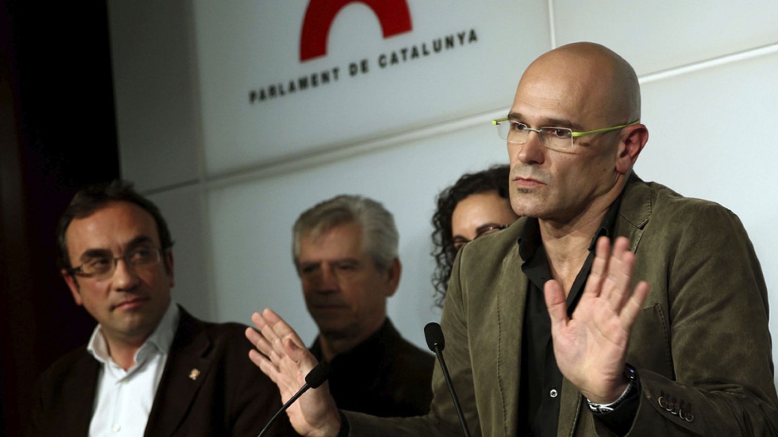 Junts pel Sí presenta una propuesta para investir a Mas "trabajada con la CUP" para que esta la ratifique