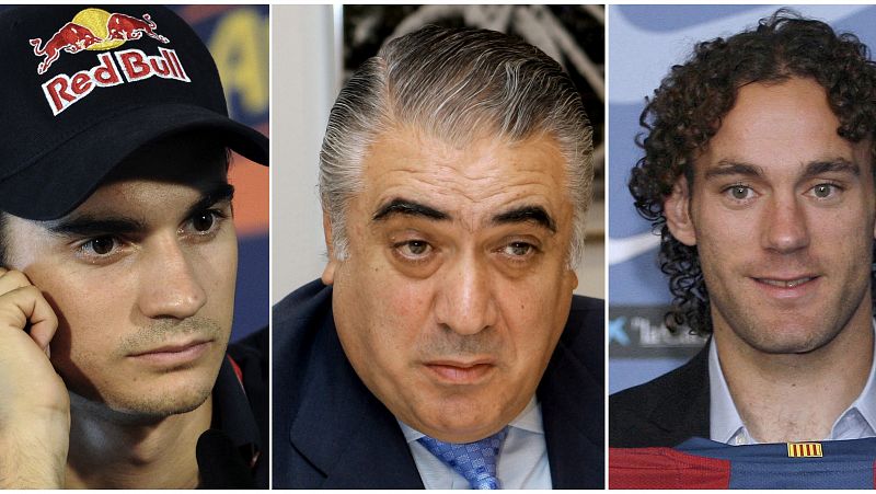 Dani Pedrosa, Gabi Milito y Lorenzo Sanz, en la lista de morosos con Hacienda