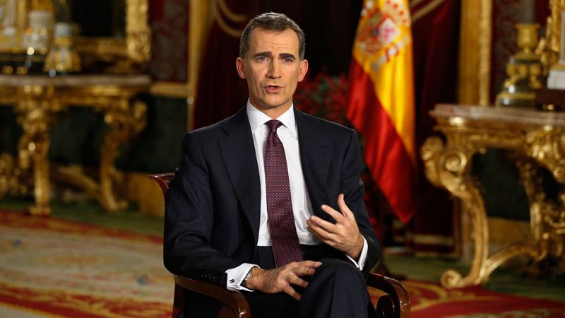 El rey lanza un mensaje de seguridad en la primacía y defensa de nuestra Constitución y la unidad de España
