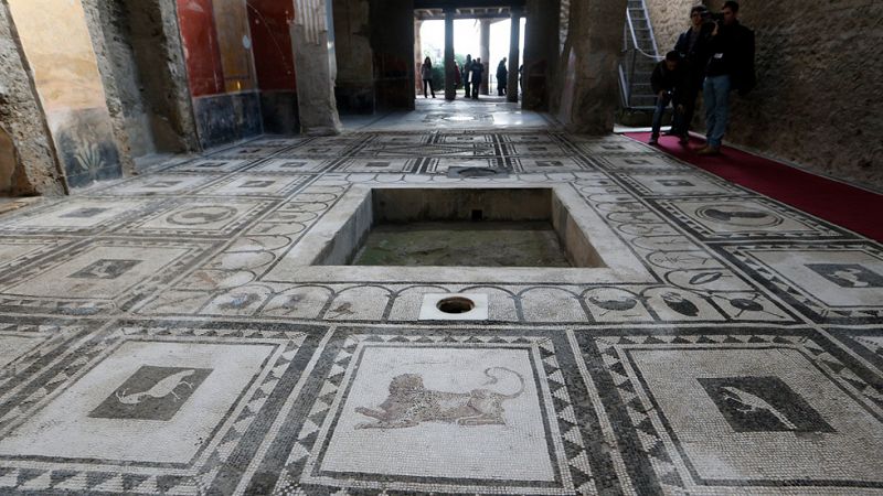 Pompeya reabre seis "domus" restauradas y regala detalles de la vida romana