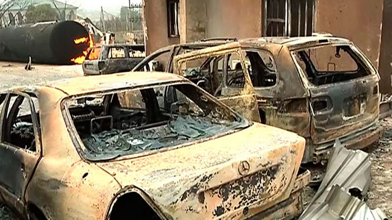 Una explosión en un almacén de gas en Nigeria provoca decenas de muertos