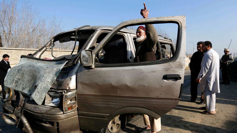 Un atentado con coche bomba contra la OTAN en Kabul deja al menos un muerto