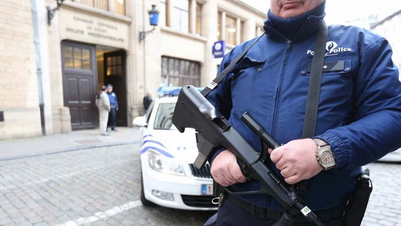 Detienen en Bélgica a dos sospechosos de preparar un atentado para Año Nuevo