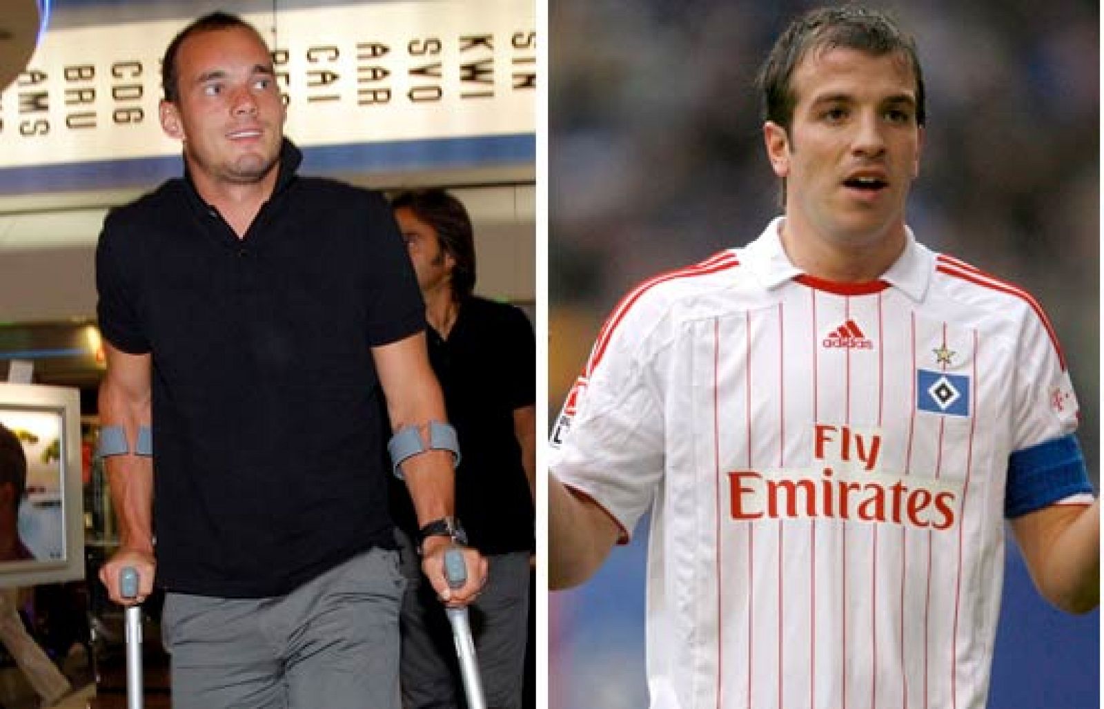 Van der Vaart, recambio de Sneijder | Ver