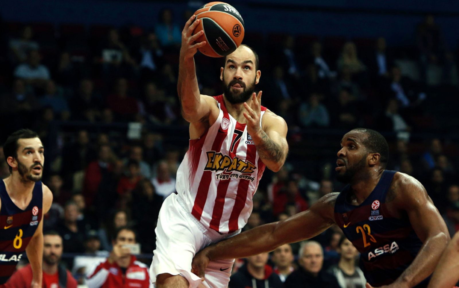 Olympiacos 74-62 FC Barcelona Lassa - Baloncesto en RTVE | Ver