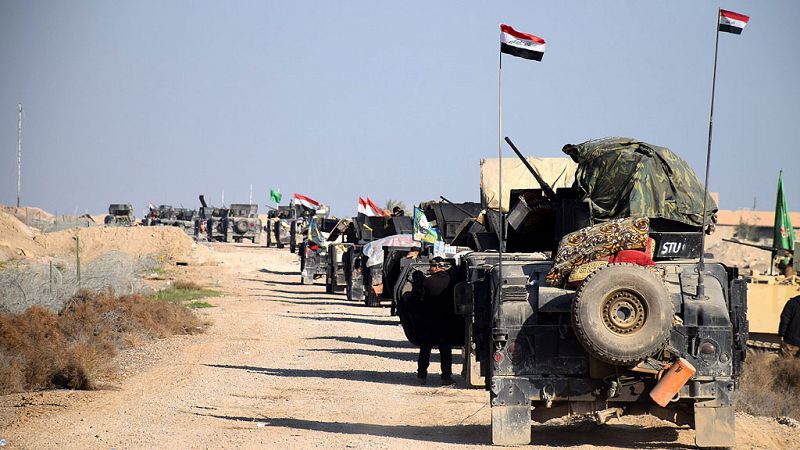 Mueren 27 miembros del Estado Islámico en una operación estadounidense e iraquí al norte de Bagdad