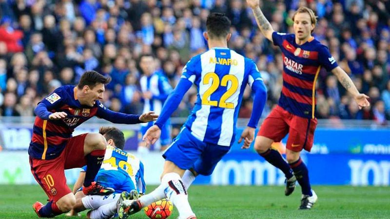 El Barça descarrila en Cornellá frente al Espanyol