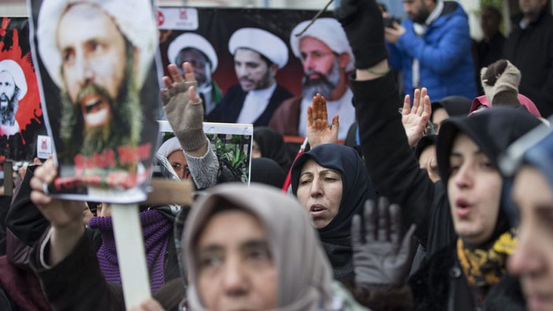 La ejecución de un clérigo chií por parte de Arabia Saudí desata la furia de Irán y la condena de la ONU