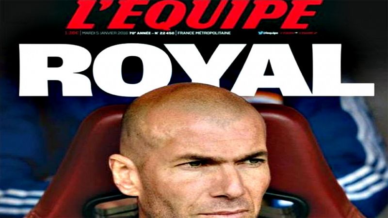 La prensa francesa, entusiasmada por Zidane