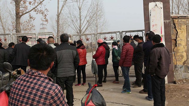 Mueren 11 mineros en el derrumbe de una mina de carbón en China