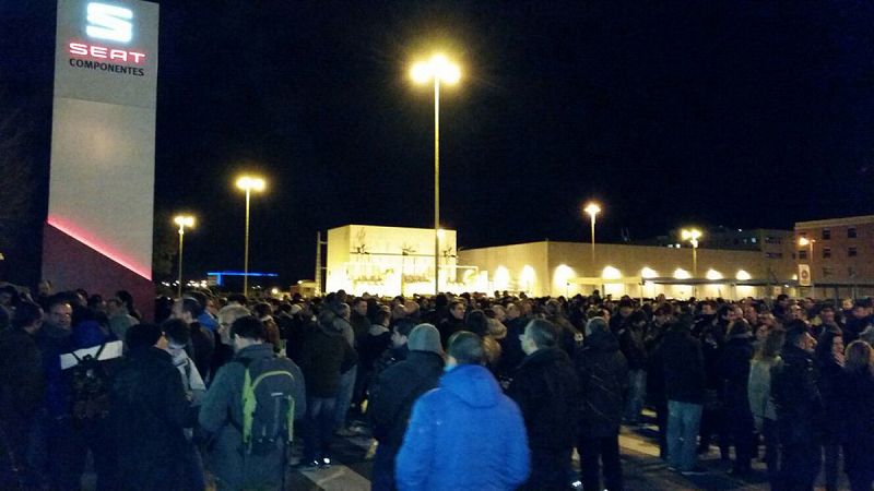 Huelga indefinida en Seat Componentes por el traslado forzoso de 50 trabajadores de la fábrica de El Prat a Martorell