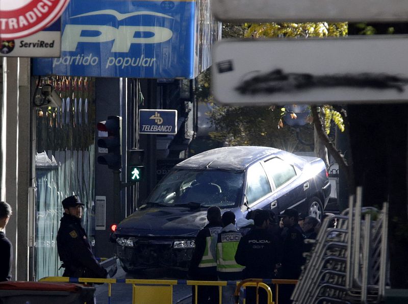 La Fiscalía pide seis años para el hombre que empotró su coche en la sede PP de Madrid