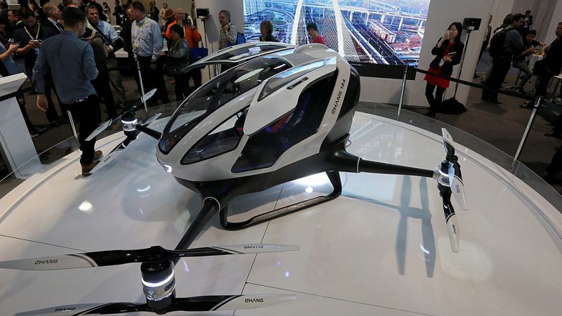 Presentan el primer dron no tripulado que podría transportar a una persona