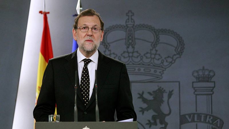 Rajoy: "He dado instrucciones contra cualquier actuación que vulnere la Constitución"