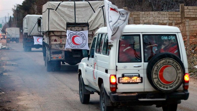 La comida empieza a llegar a Madaya y otras ciudades sirias asediadas y azotadas por el hambre