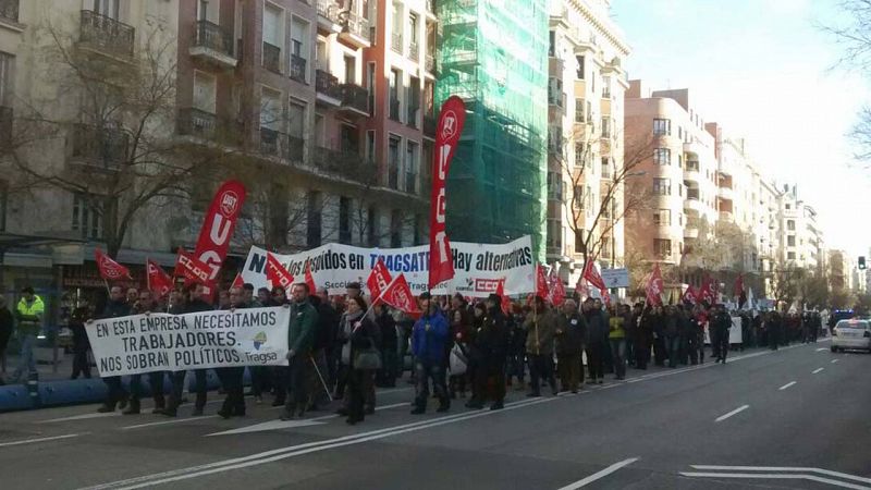Huelga en la empresa pública Tragsatec para protestar por los recientes despidos