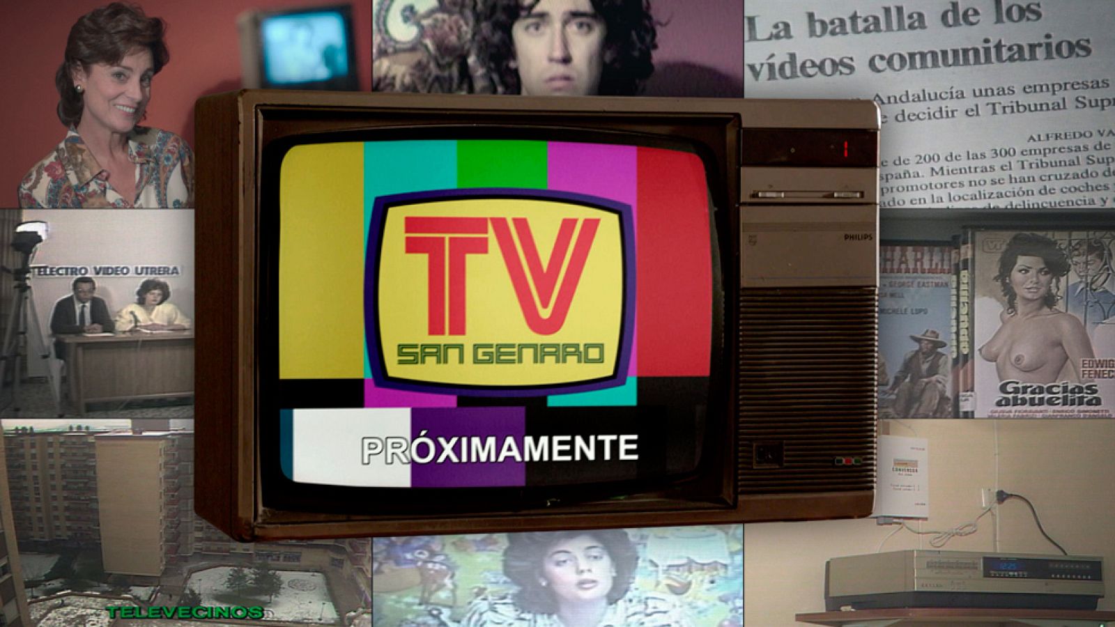 Cuéntame cómo pasó - San Genaro se engancha al vídeo comunitario