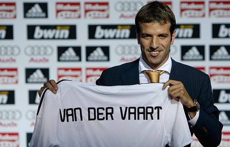 Van der Vaart es el quinto holandés de la plantilla