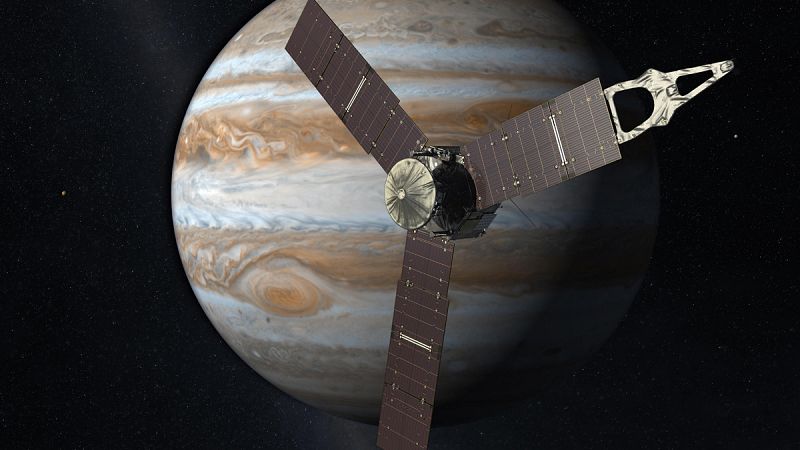 La nave Juno de la NASA bate el récord de distancia recorrida con energía solar