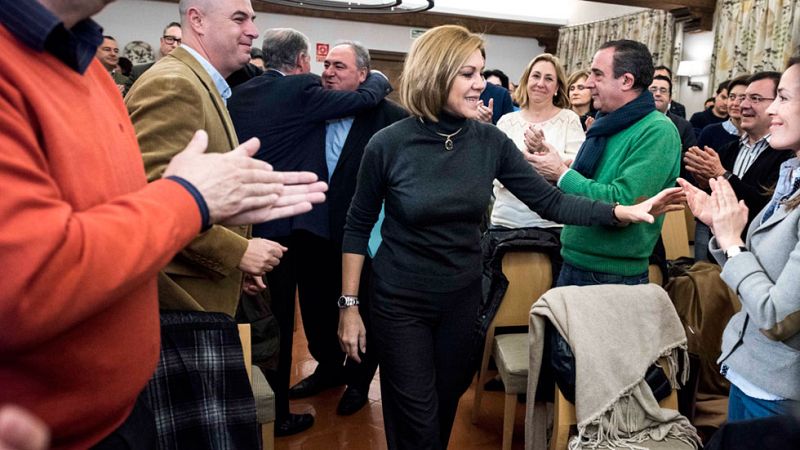 Cospedal avisa al PSOE de que no puede jugar con la unidad por los intereses propios