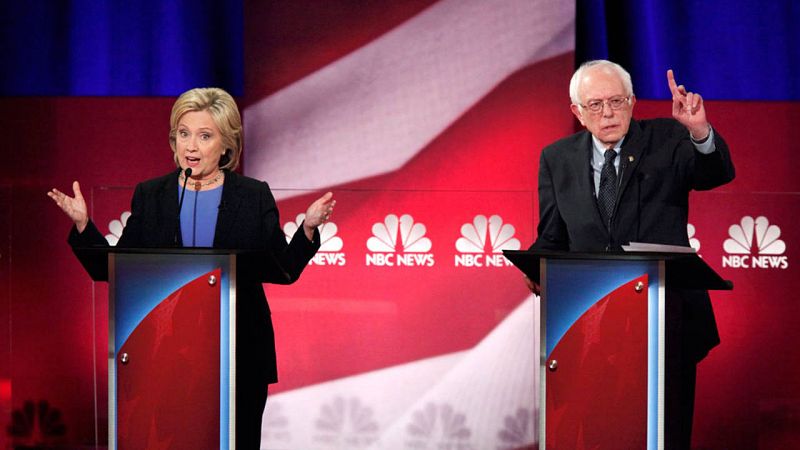 La reforma sanitaria y la guerra en Siria enfrentan a Clinton y Sanders en el cuarto debate
