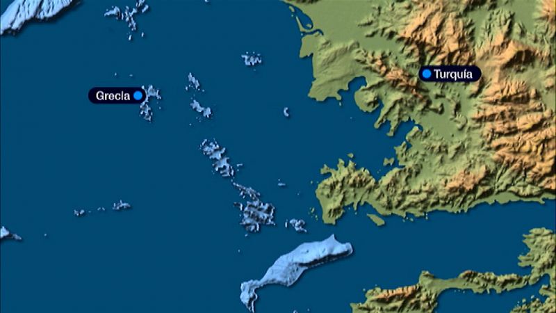 Al menos 43 muertos, entre ellos 17 niños, al naufragar dos barcas con refugiados frente a las islas griegas