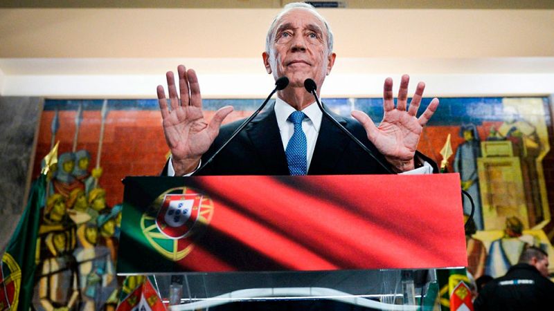El conservador Rebelo de Sousa, elegido nuevo presidente de Portugal