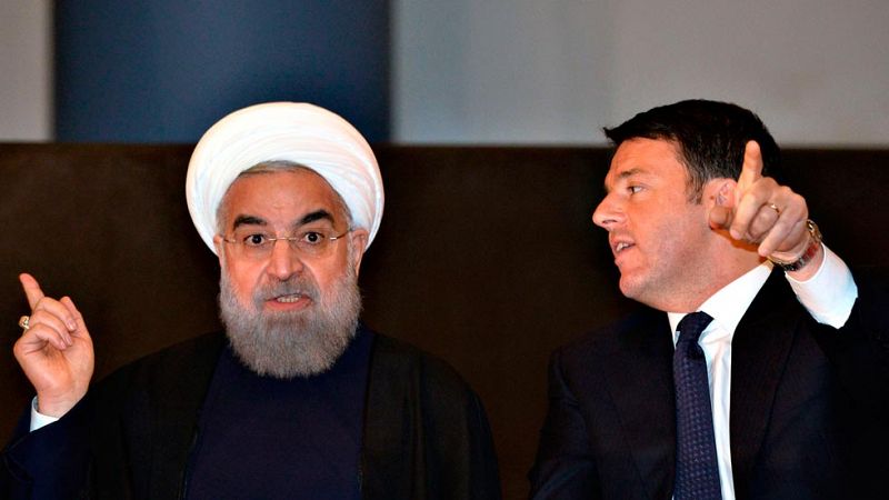 El presidente iraní Rohaní inicia una gira europea para relanzar sus lazos económicos