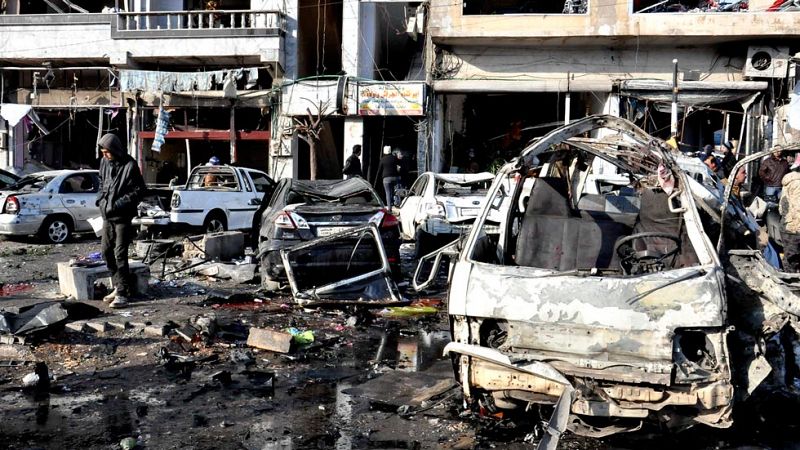 Más de 20 muertos en un atentado del Estado Islámico en Homs contra el barrio de partidarios de Asad