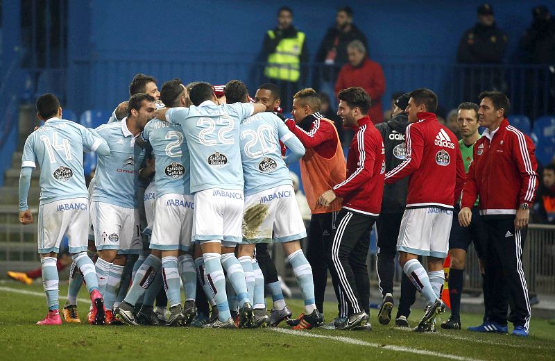 El Celta minimiza el efecto Calderón y deja fuera de la Copa al Atlético