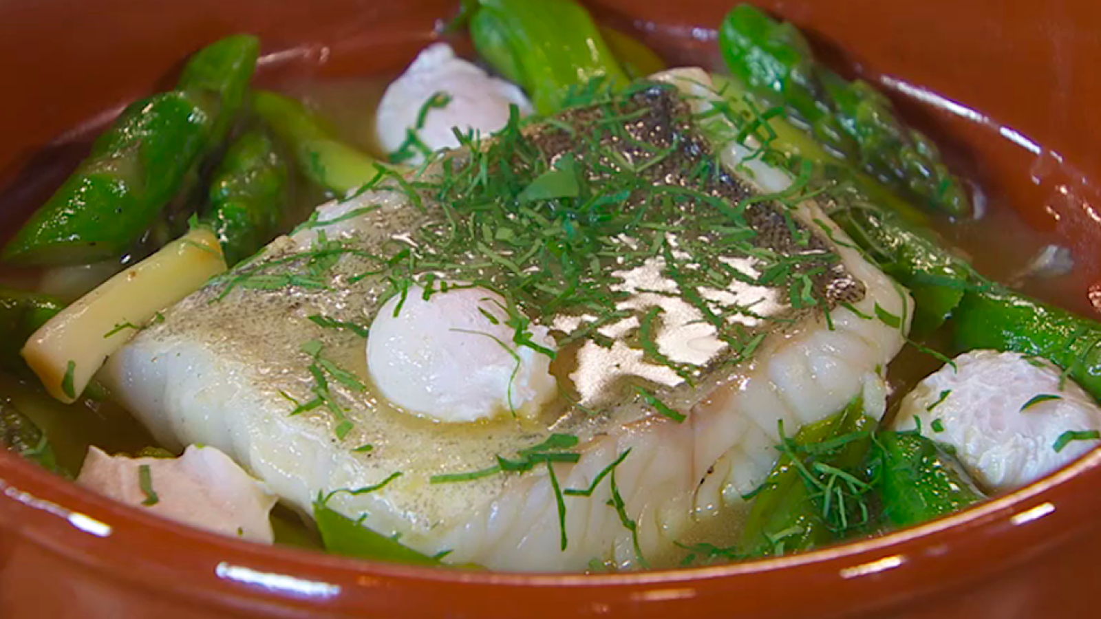 Receta de bacalao con pil-pil de pie de ternera