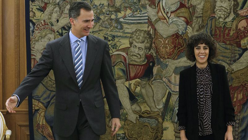 Homs reitera al rey que Democràcia i Llibertad no facilitará un gobierno del PSOE con Podemos