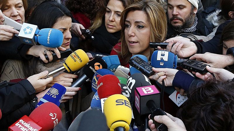Susana Díaz dice estar "cansada" de Iglesias y le exige "respeto" para dialogar