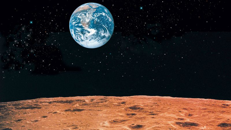 La Luna nació del choque frontal de la Tierra y un mundo en formación