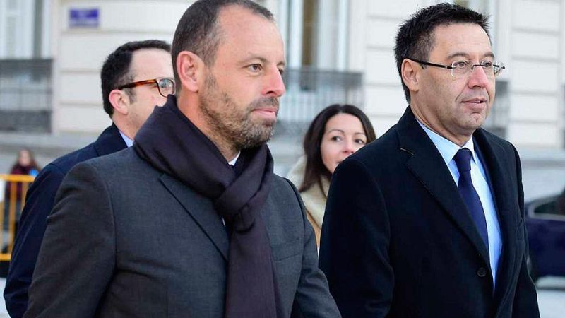 Bartomeu y Rosell se niegan a hablar de Neymar