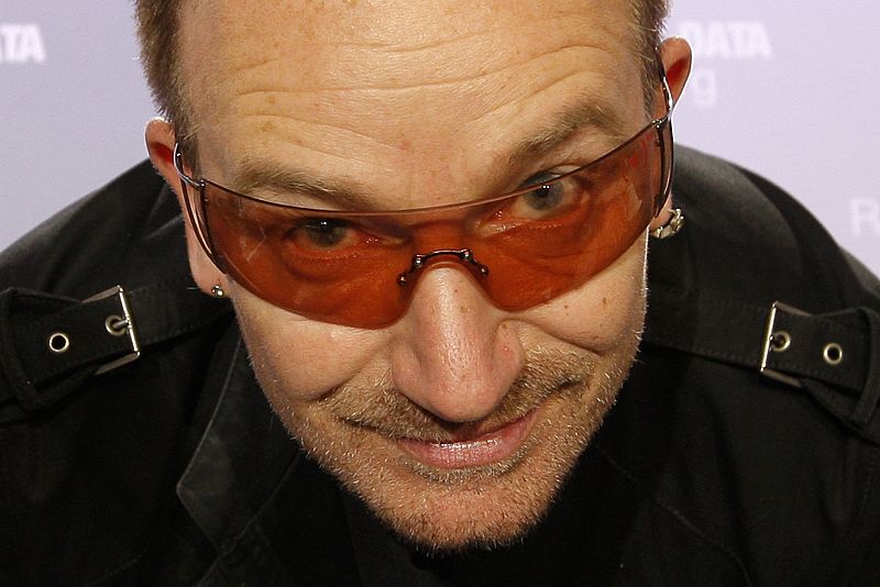 Un donativo para salvar al mundo...de Bono, el cantante de U2