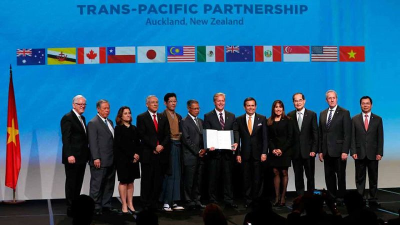 EE.UU. y 11 países del Pacífico firman un acuerdo de libre comercio que reúne al 40% de la riqueza mundial