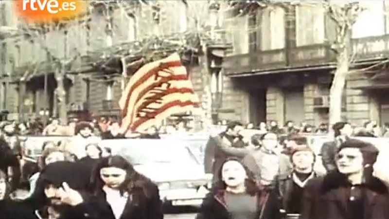 La primera manifestació després del franquisme