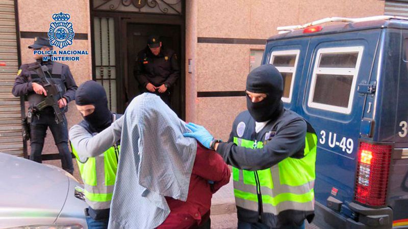 Detenidos siete presuntos yihadistas en Alicante, Valencia y Ceuta