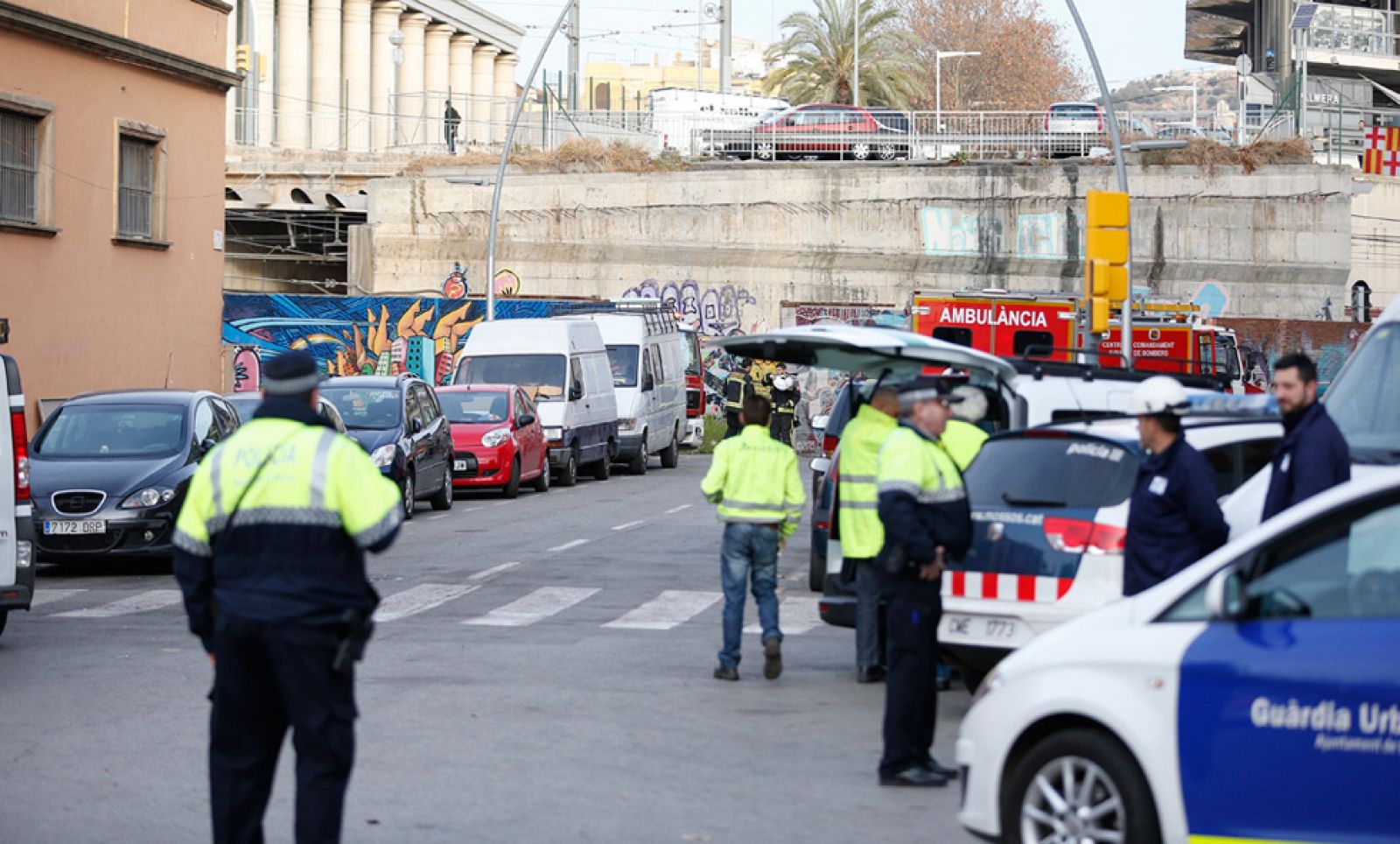 Suprimida la circulación de trenes de cercanías en el núcleo de Barcelona por humo en los túneles