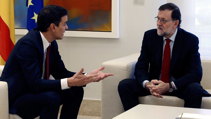 Rajoy se reunirá con Pedro Sánchez el viernes en el Congreso