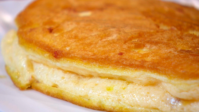 Receta de tortilla sufl� con jam�n