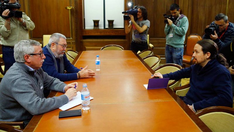 Iglesias espera retomar "en horas o días" la negociación con el PSOE, al que no pondrá "ultimátums ni líneas rojas"